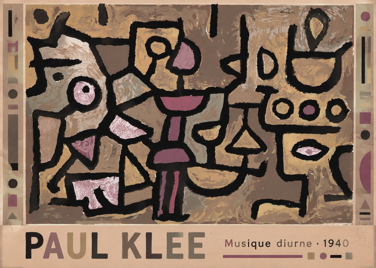Paul Klee Musique Diurne No1 - Poster