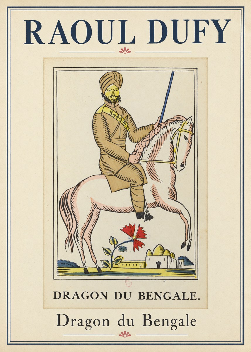 Raoul Dufy Dragon Du Bengale No1 - Poster