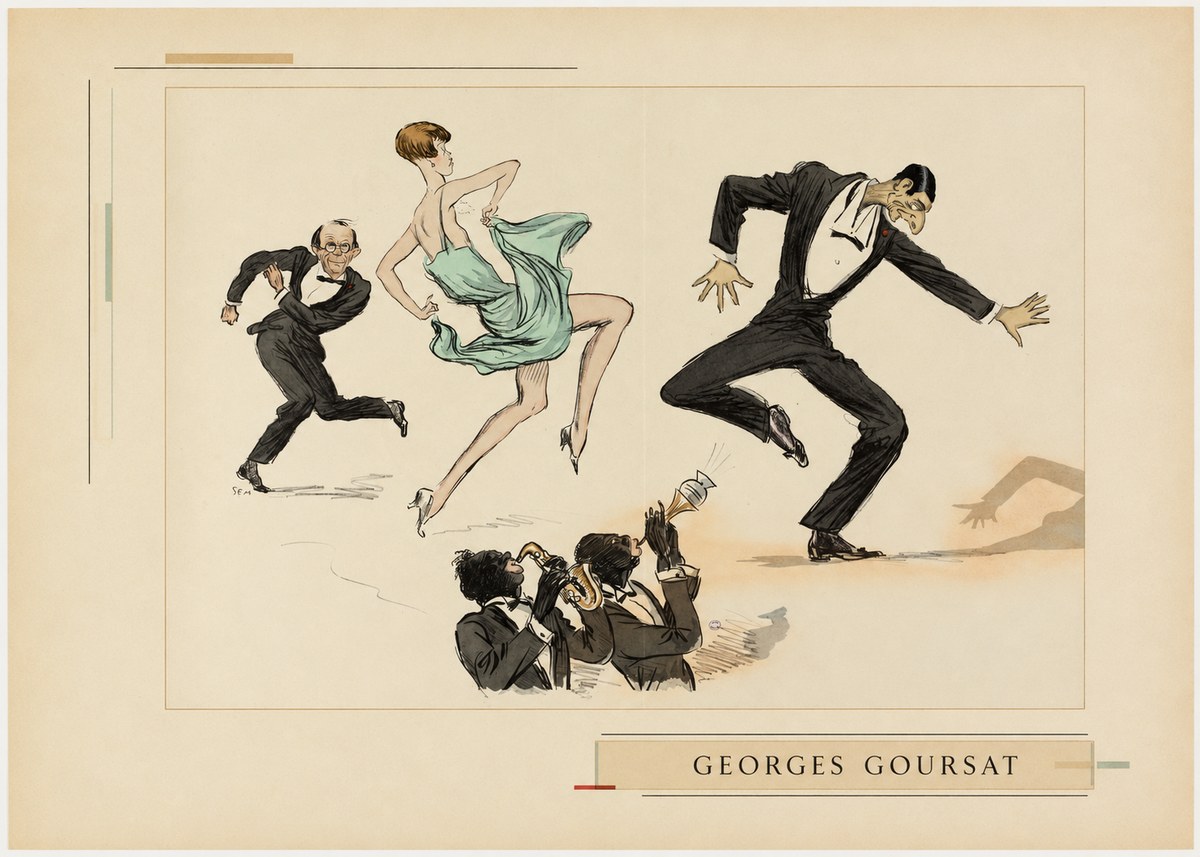 Georges Goursat Georges Goursat III No4 - Poster