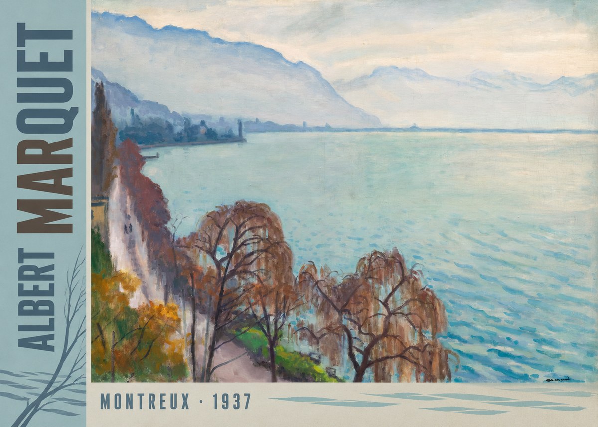 Albert Marquet Montreux No2 - Poster