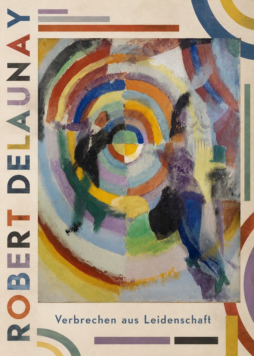Robert Delaunay Verbrechen Aus Leidenschaft No2 - Poster