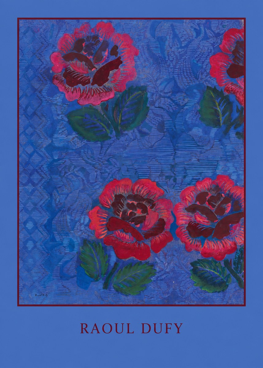 Raoul Dufy Roses No4 - Poster