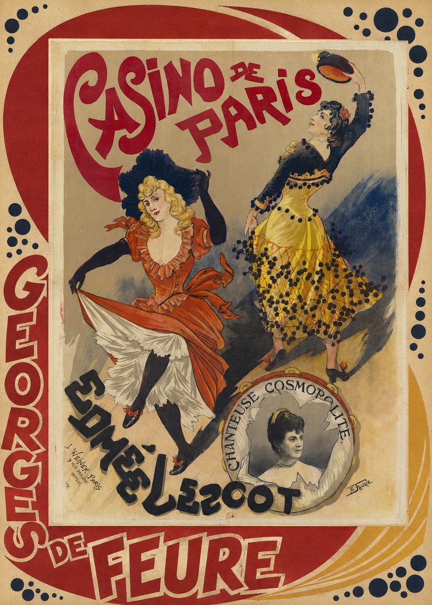 Georges de Feure Edmée Lescot No4 - Poster