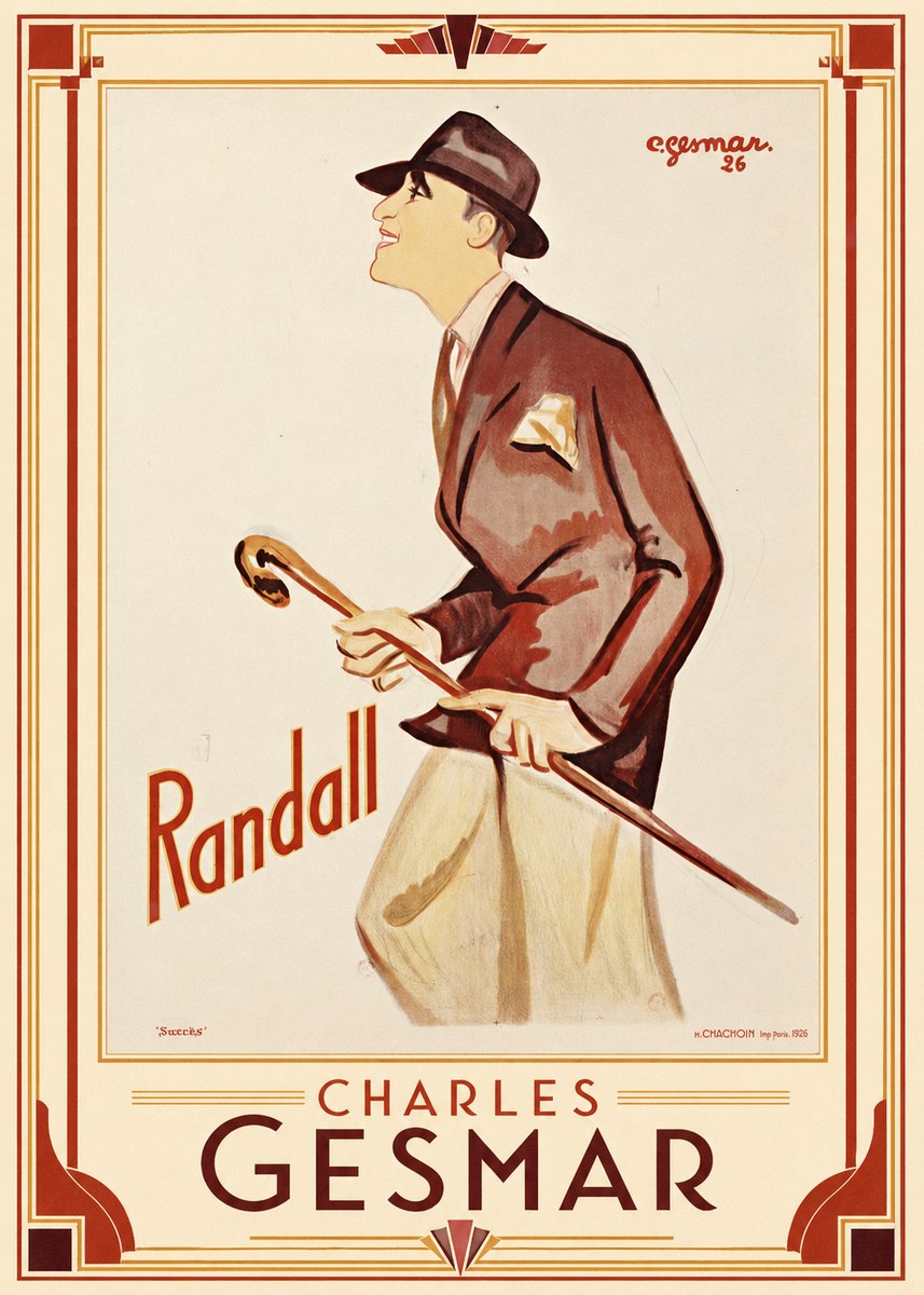 Charles Gesmar Randall II No1 - Poster