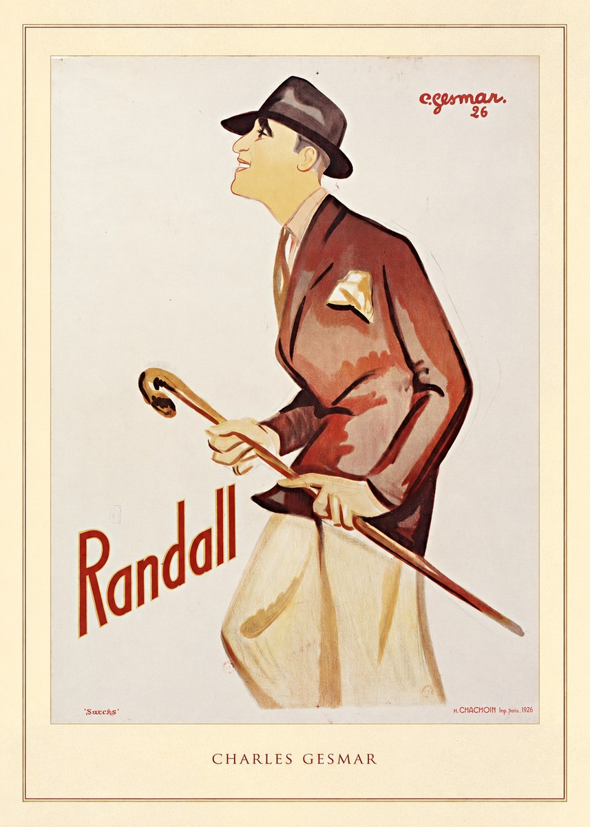 Charles Gesmar Randall II No4 - Poster