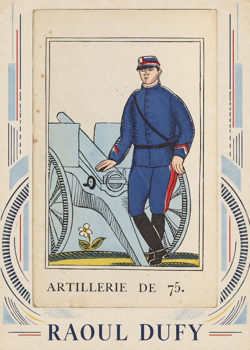 Raoul Dufy Artillerie De 75. No3 - Poster