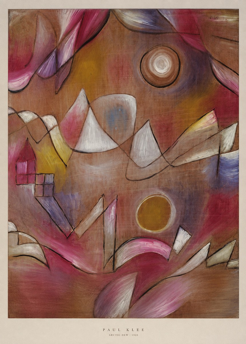 Paul Klee Arctic Dew No5 - Poster