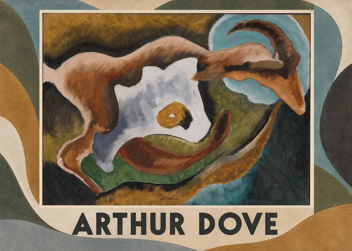 Arthur Dove Goat No1 - Poster