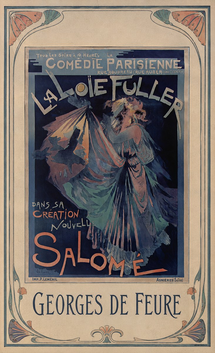 Georges de Feure La Loïe Fuller - Salomé II No1 - Poster