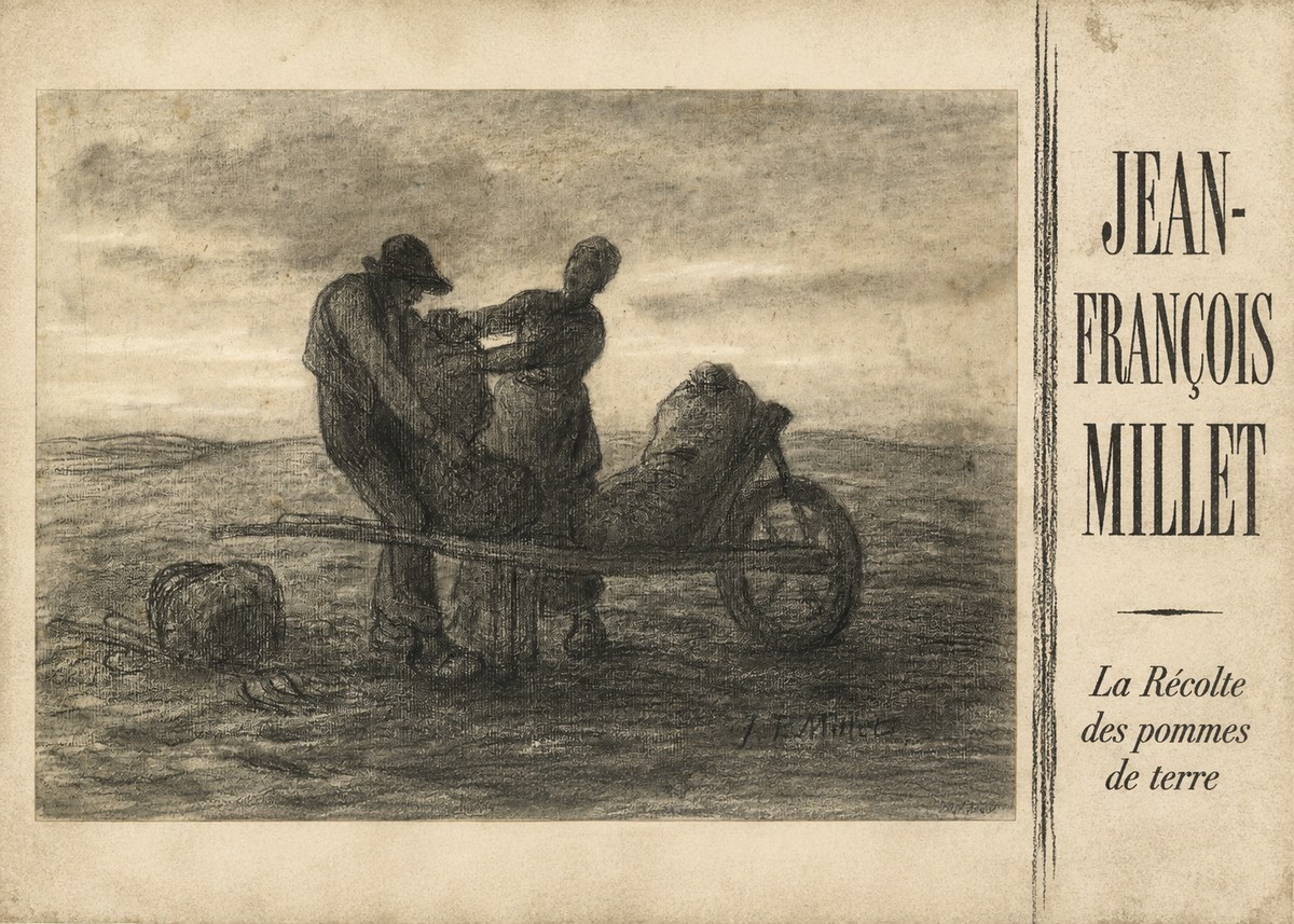 Jean-François Millet La Récolte Des Pommes De Terre No5 - Poster