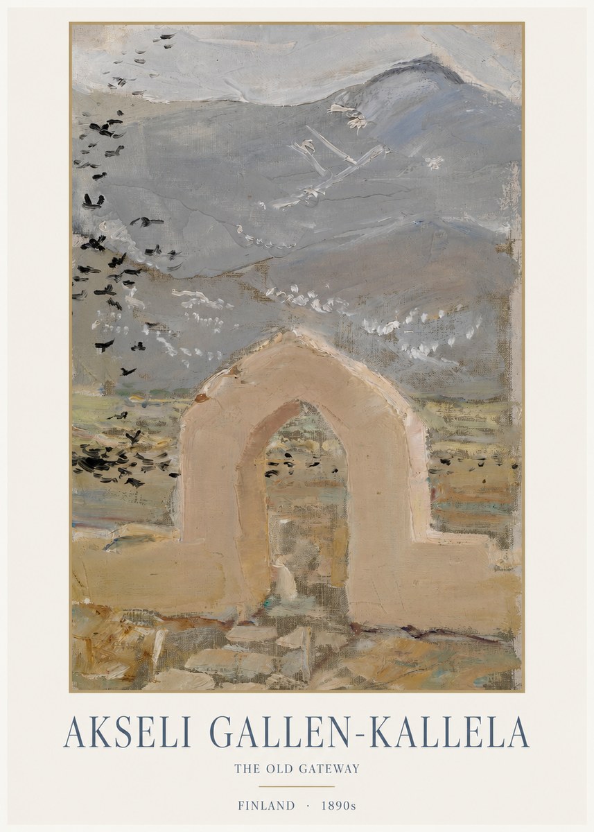 Akseli Gallen-Kallela The Arch No6 - Poster