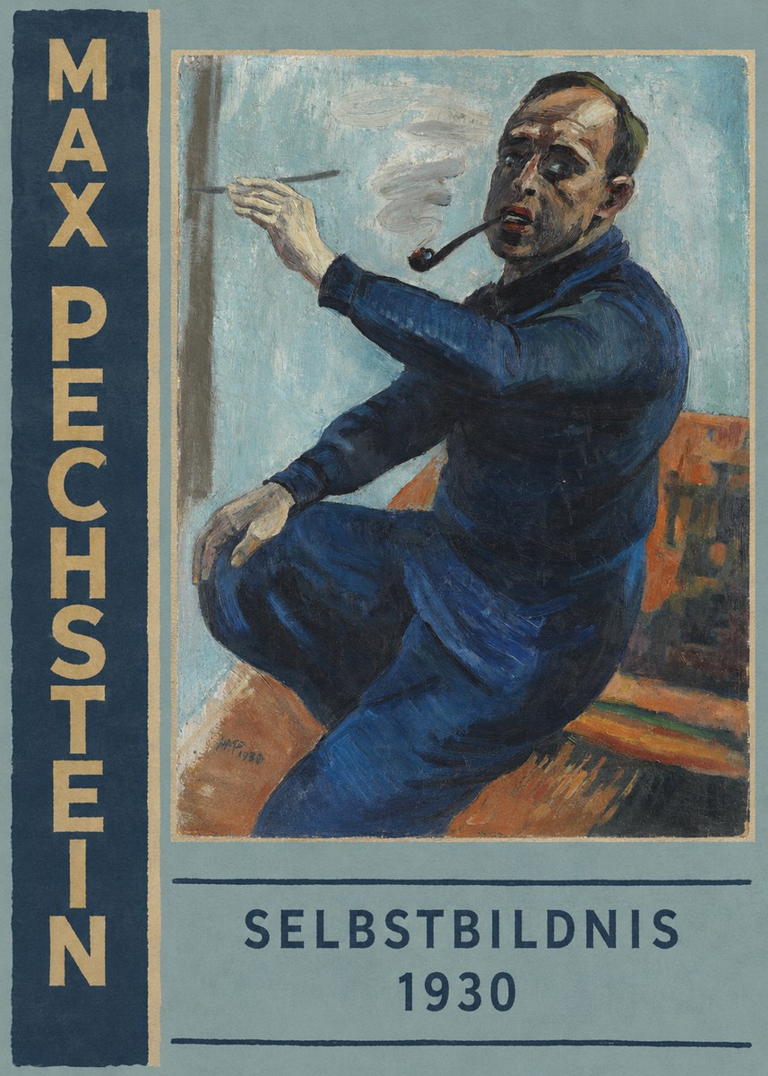 Max Pechstein Selbstbildnis No2 - Poster