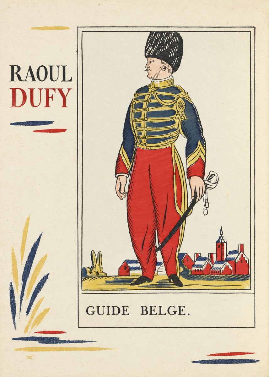 Raoul Dufy Guide Belge. No5 - Poster