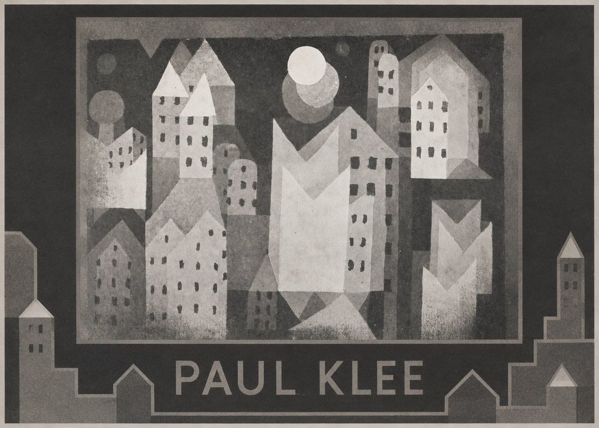 Paul Klee City of Churches No1 - Poster
