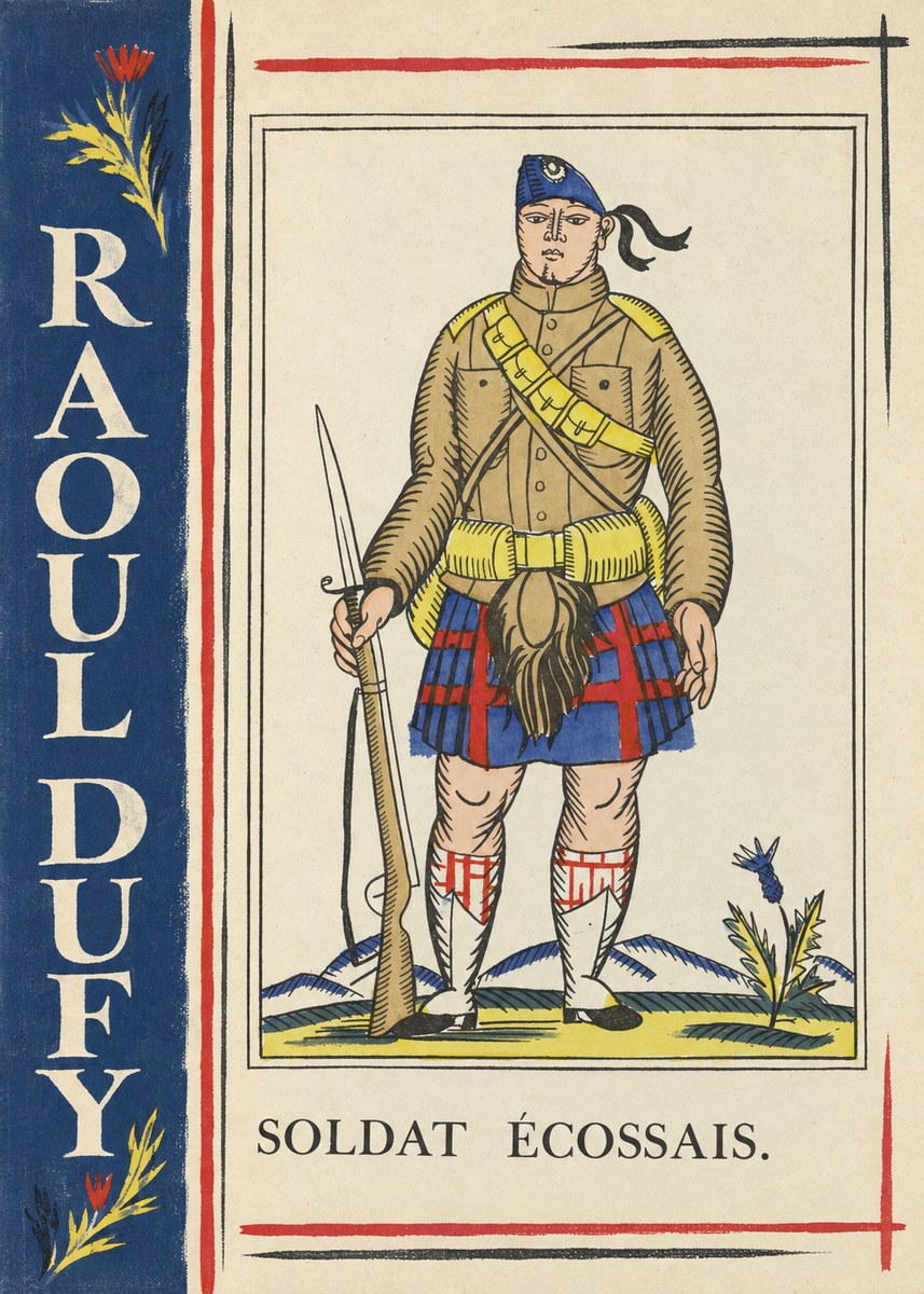 Raoul Dufy Soldat Écossais. No2 - Poster