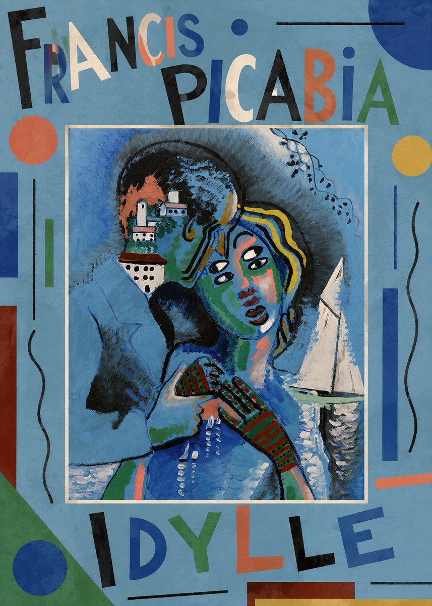 Francis Picabia Idylle No3 - Poster