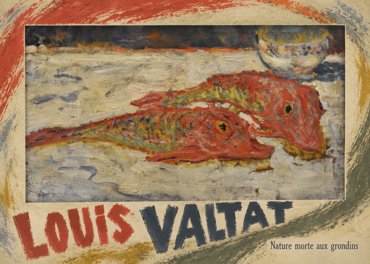 Louis Valtat Nature Morte Aux Grondins No4 - Poster