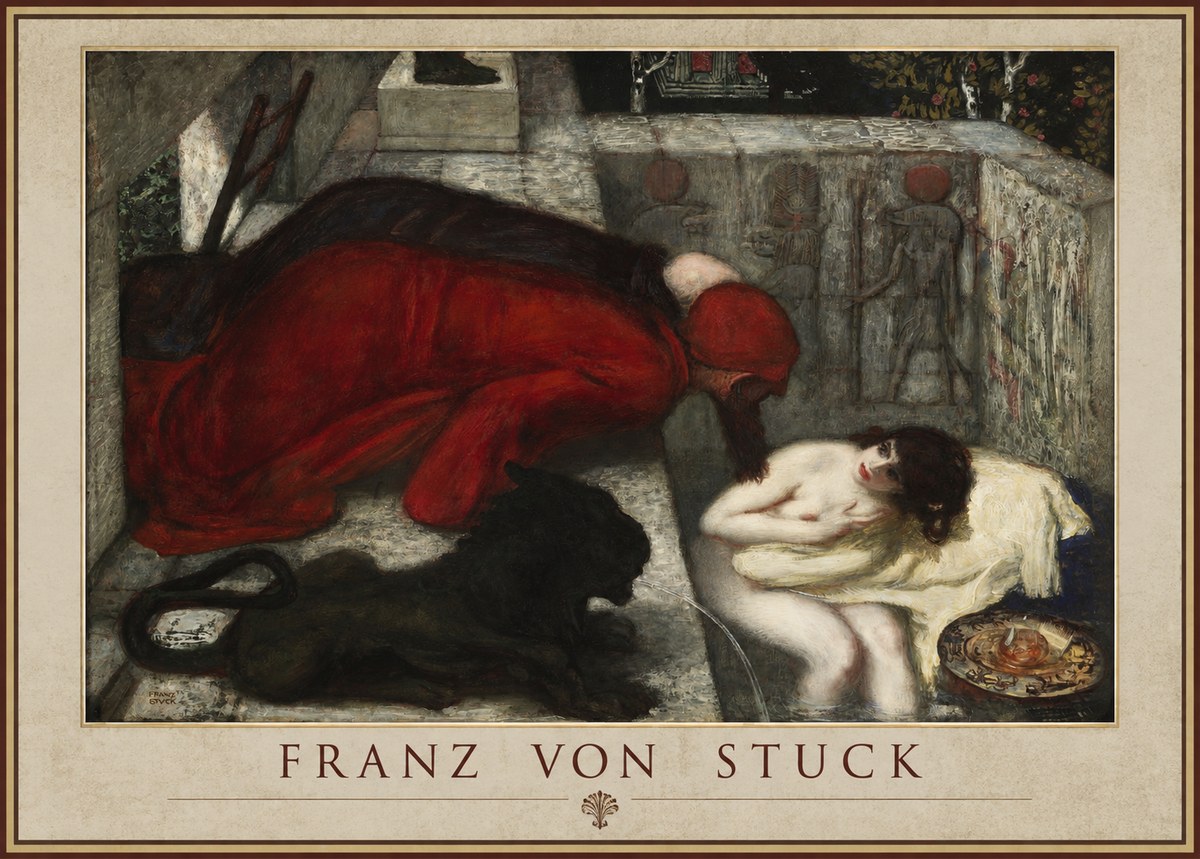 Franz von Stuck Salome No1 - Poster
