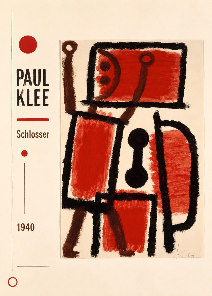 Paul Klee Schlosser No2 - Poster