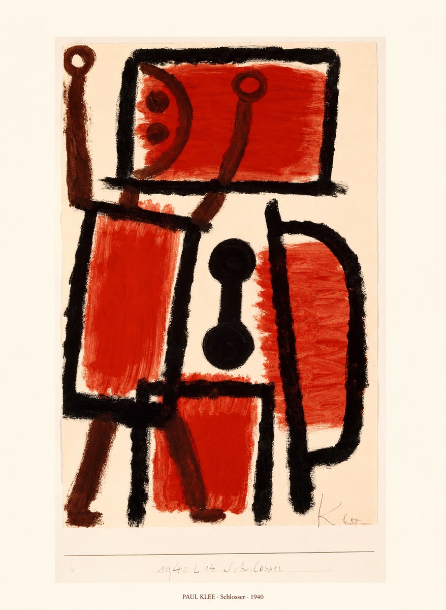 Paul Klee Schlosser No6 - Poster