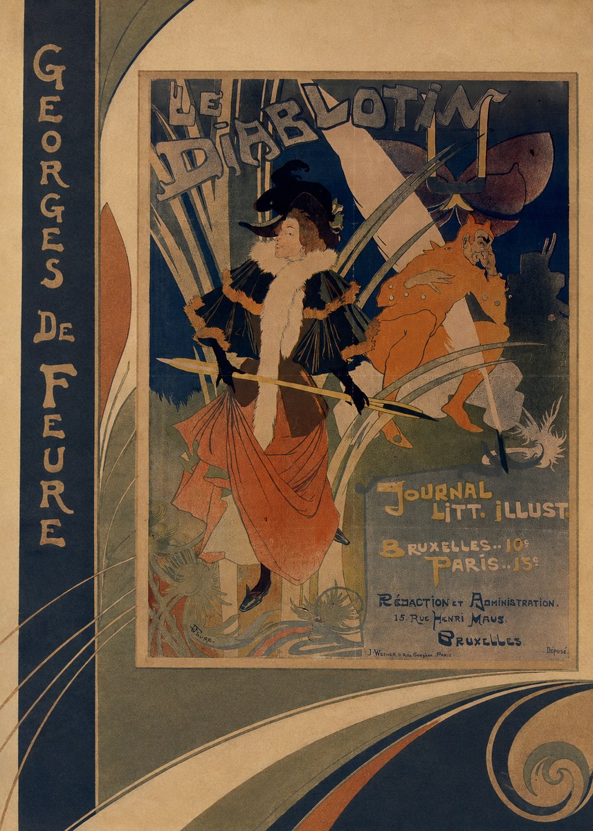 Georges de Feure Le Diablotin III No2 - Poster