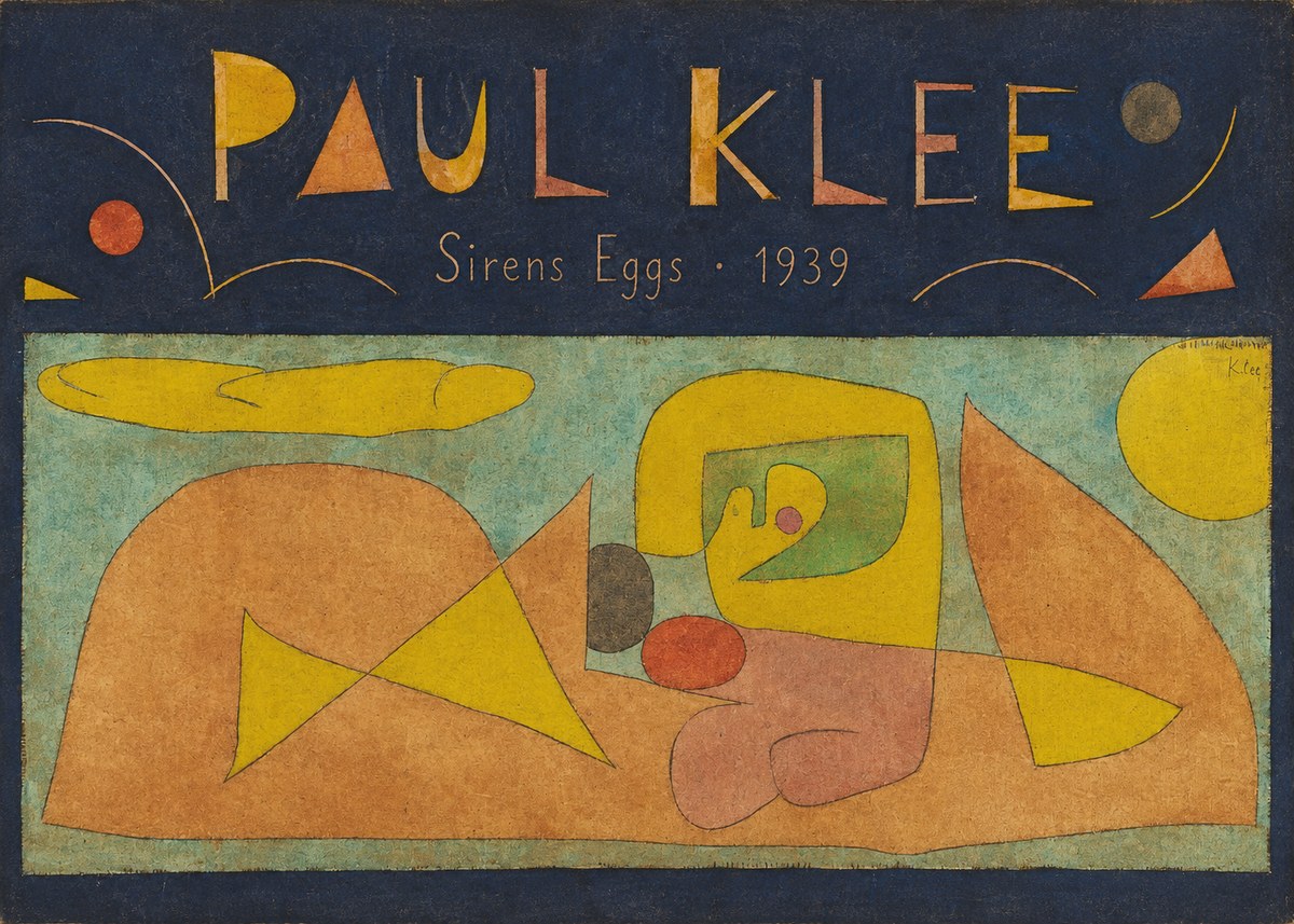 Paul Klee Sirens Eggs No4 - Poster