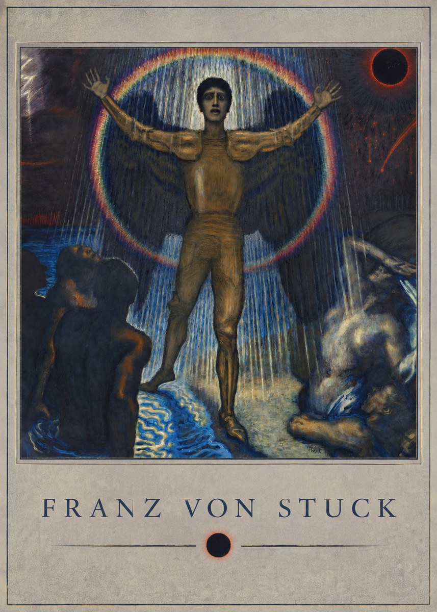 Franz von Stuck Lucifer No6 - Poster