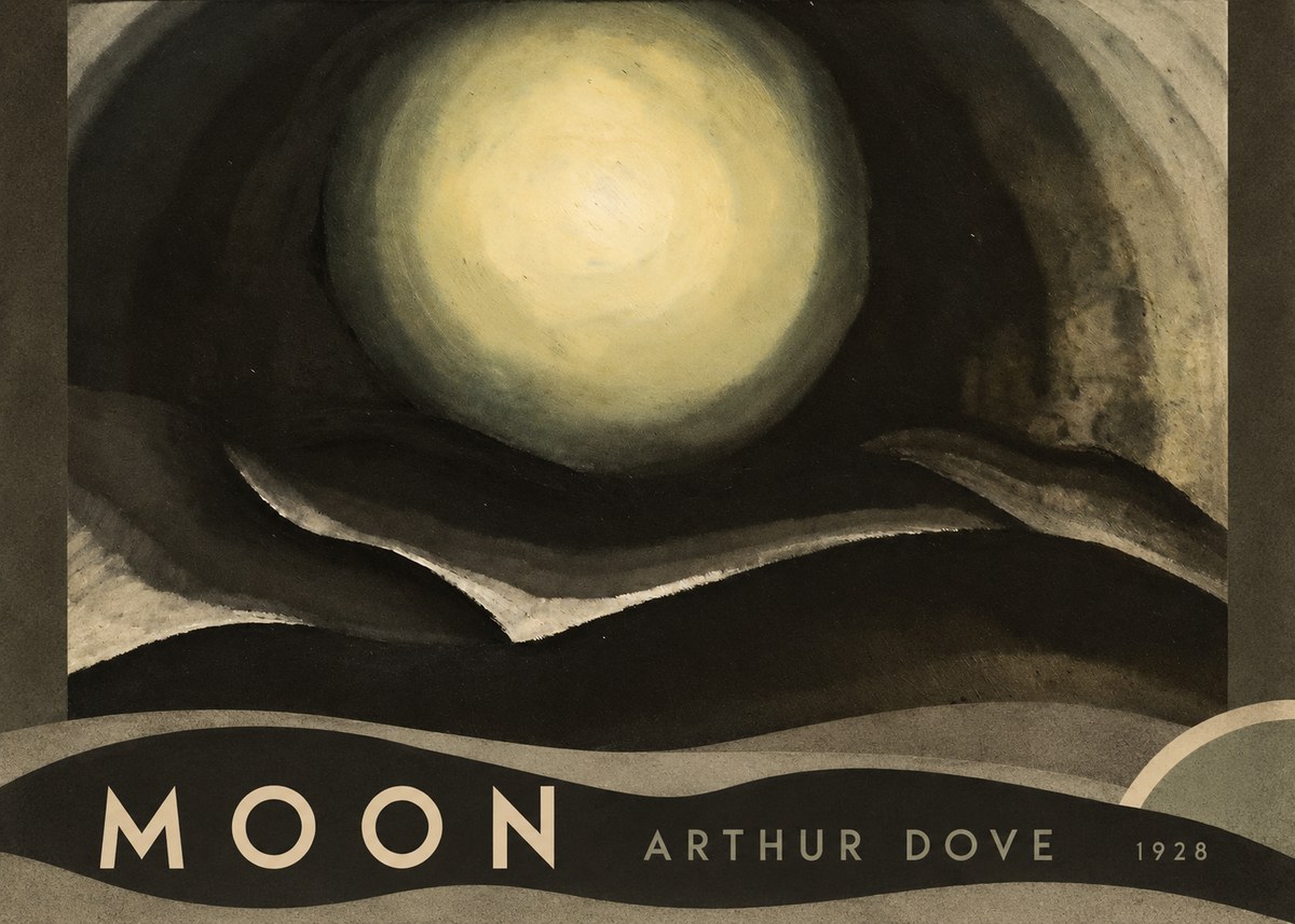 Arthur Dove Moon No3 - Poster