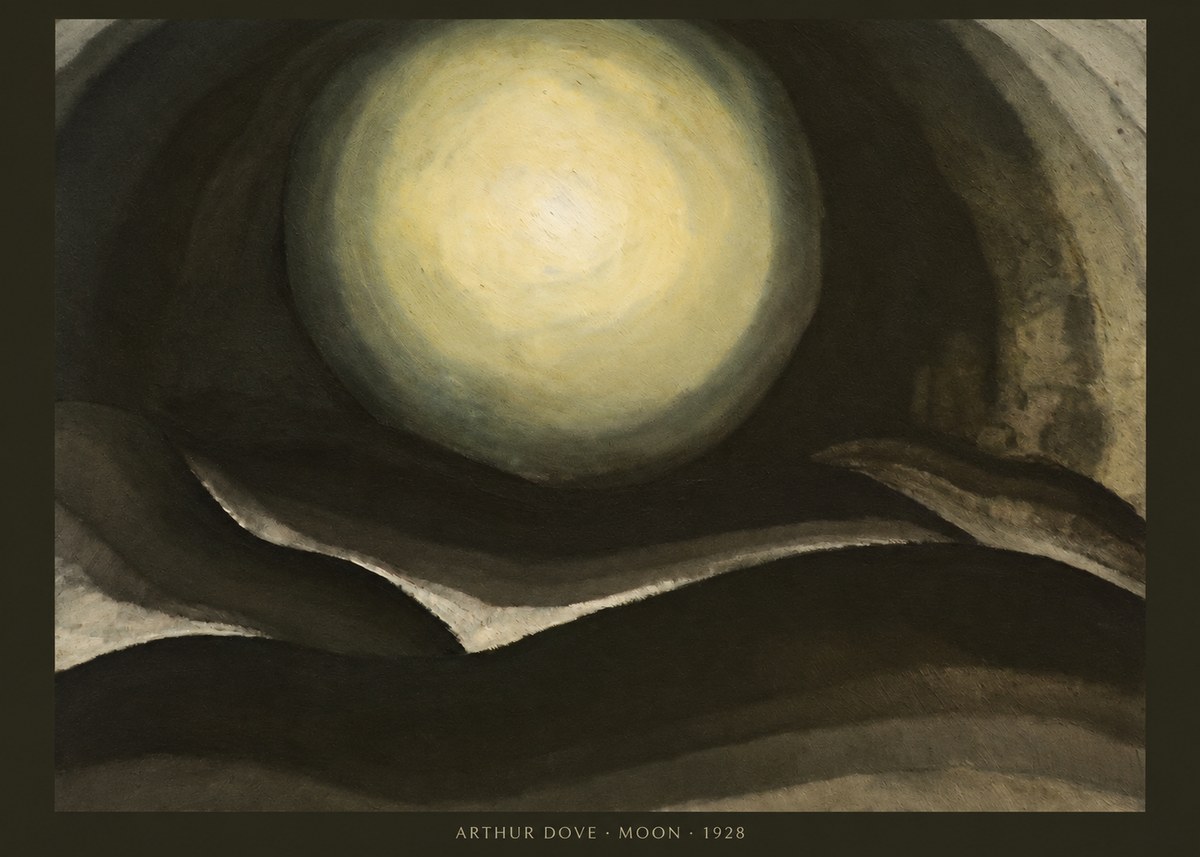 Arthur Dove Moon No6 - Poster