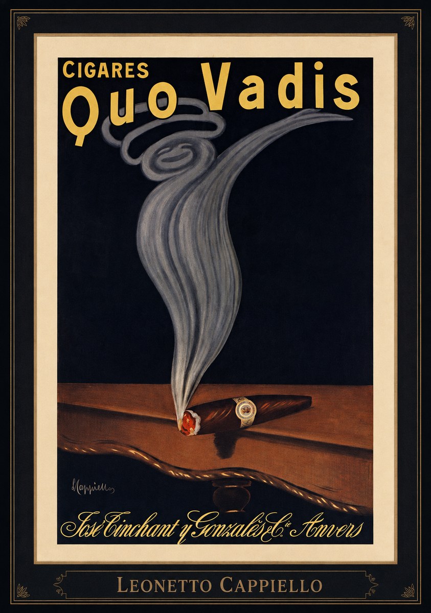 Leonetto Cappiello Quo Vadis No1 - Poster