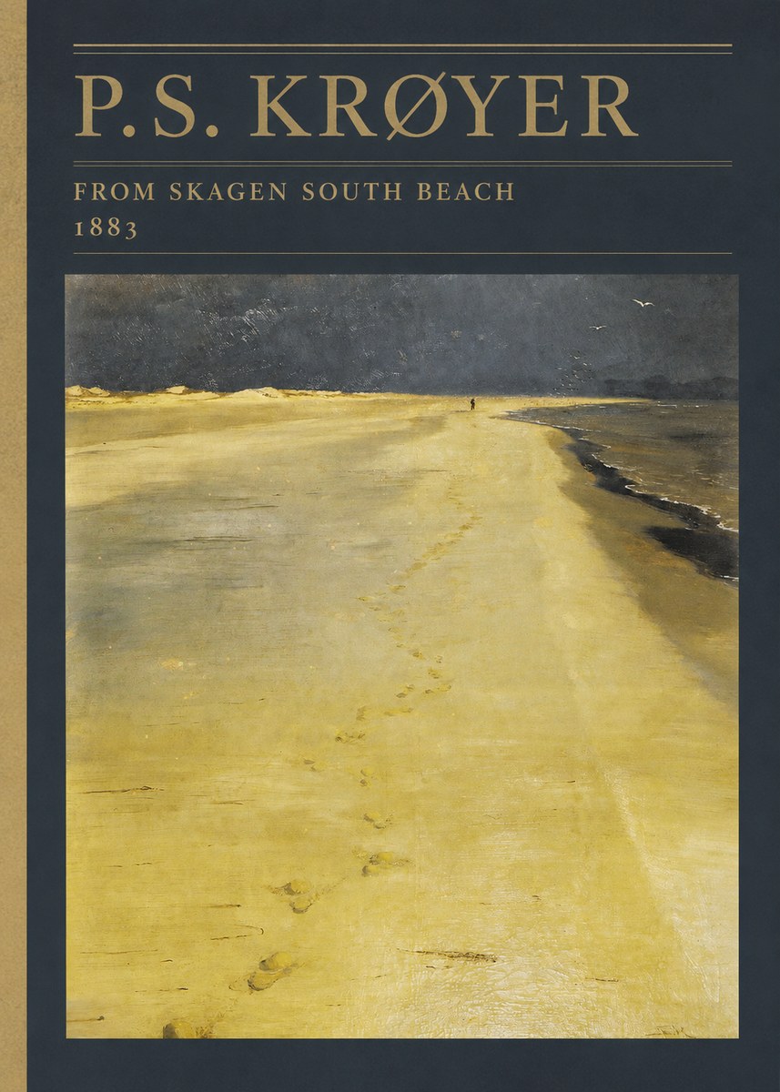 P.S. Krøyer From Skagen South Beach No4 - Poster