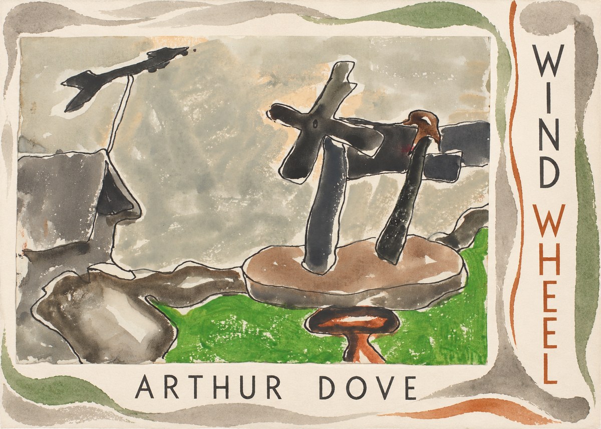 Arthur Dove Wind Wheel No5 - Poster