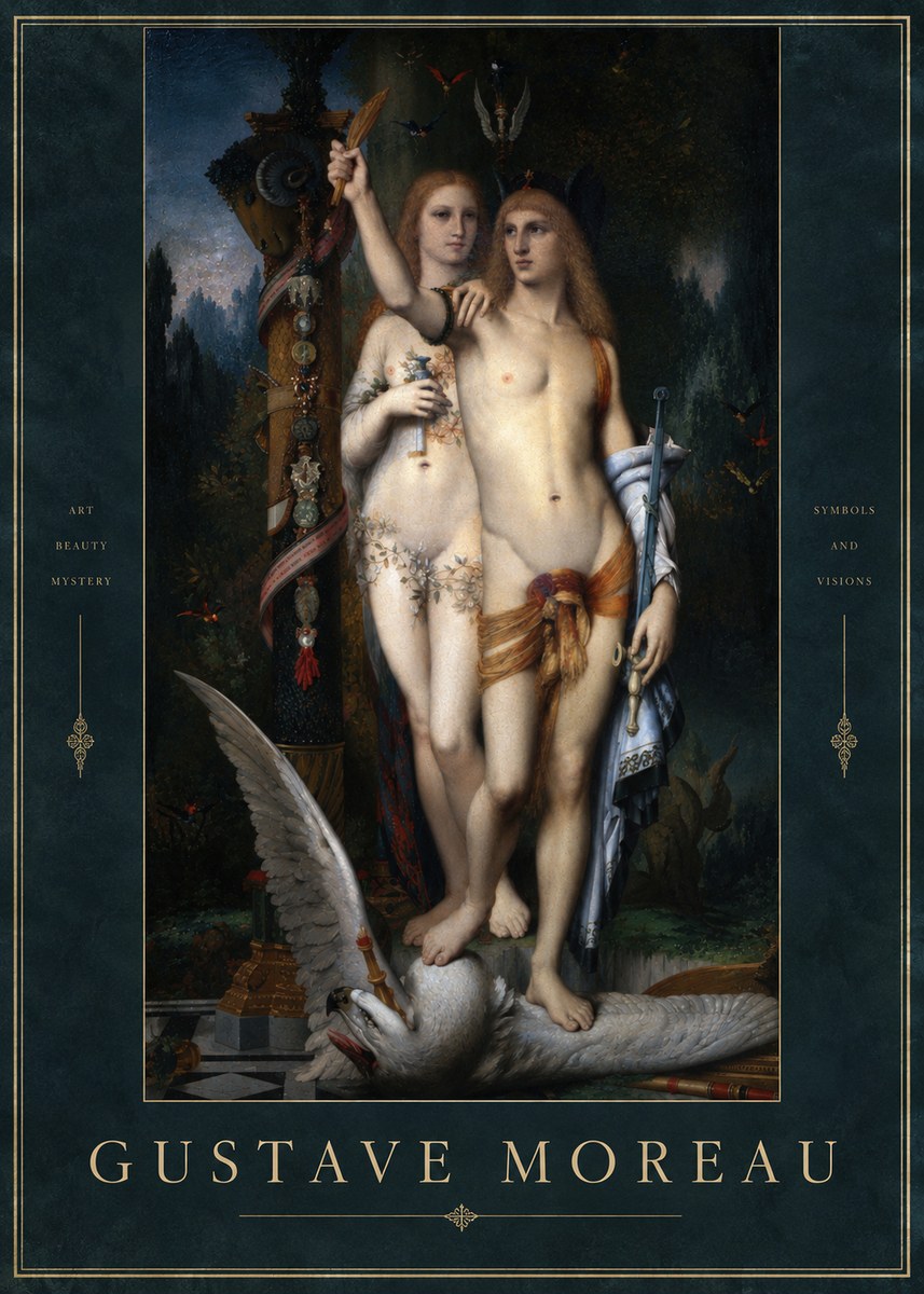 Gustave Moreau The Chimeras No2 - Poster