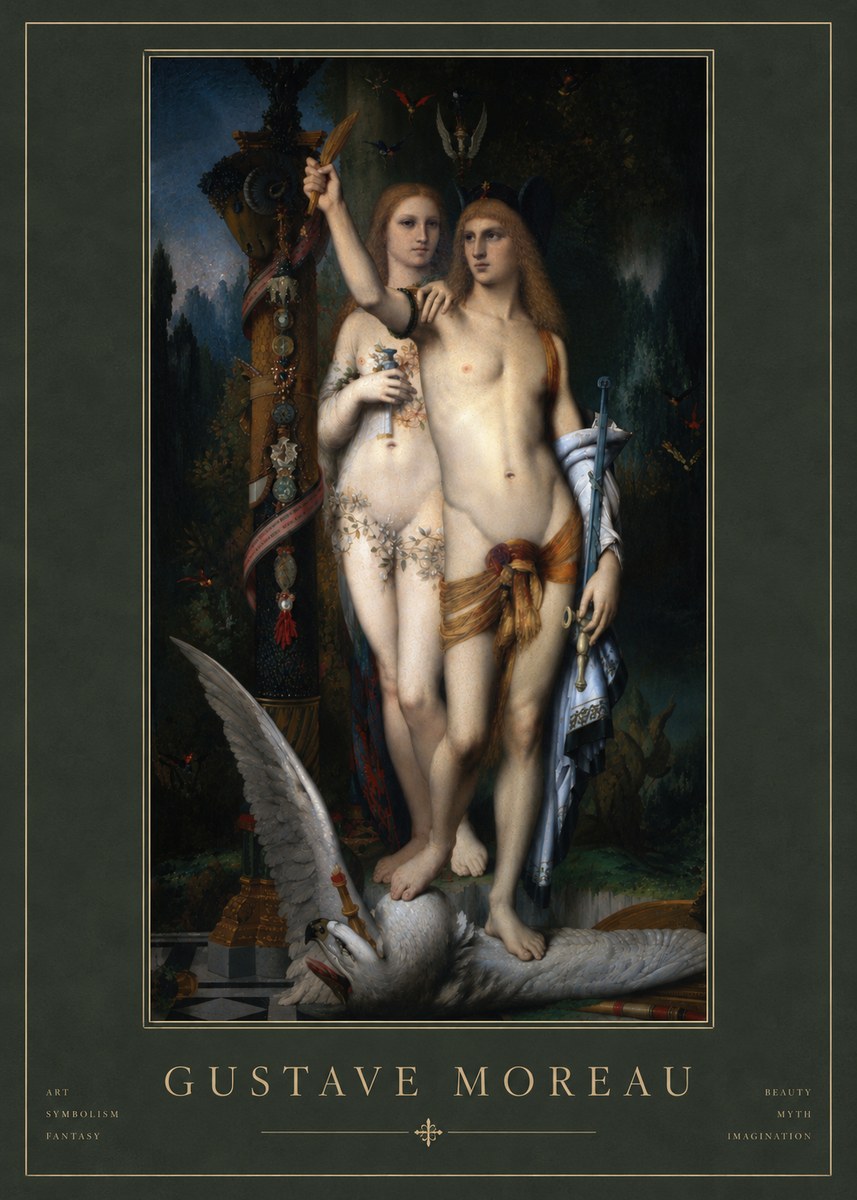Gustave Moreau The Chimeras No3 - Poster