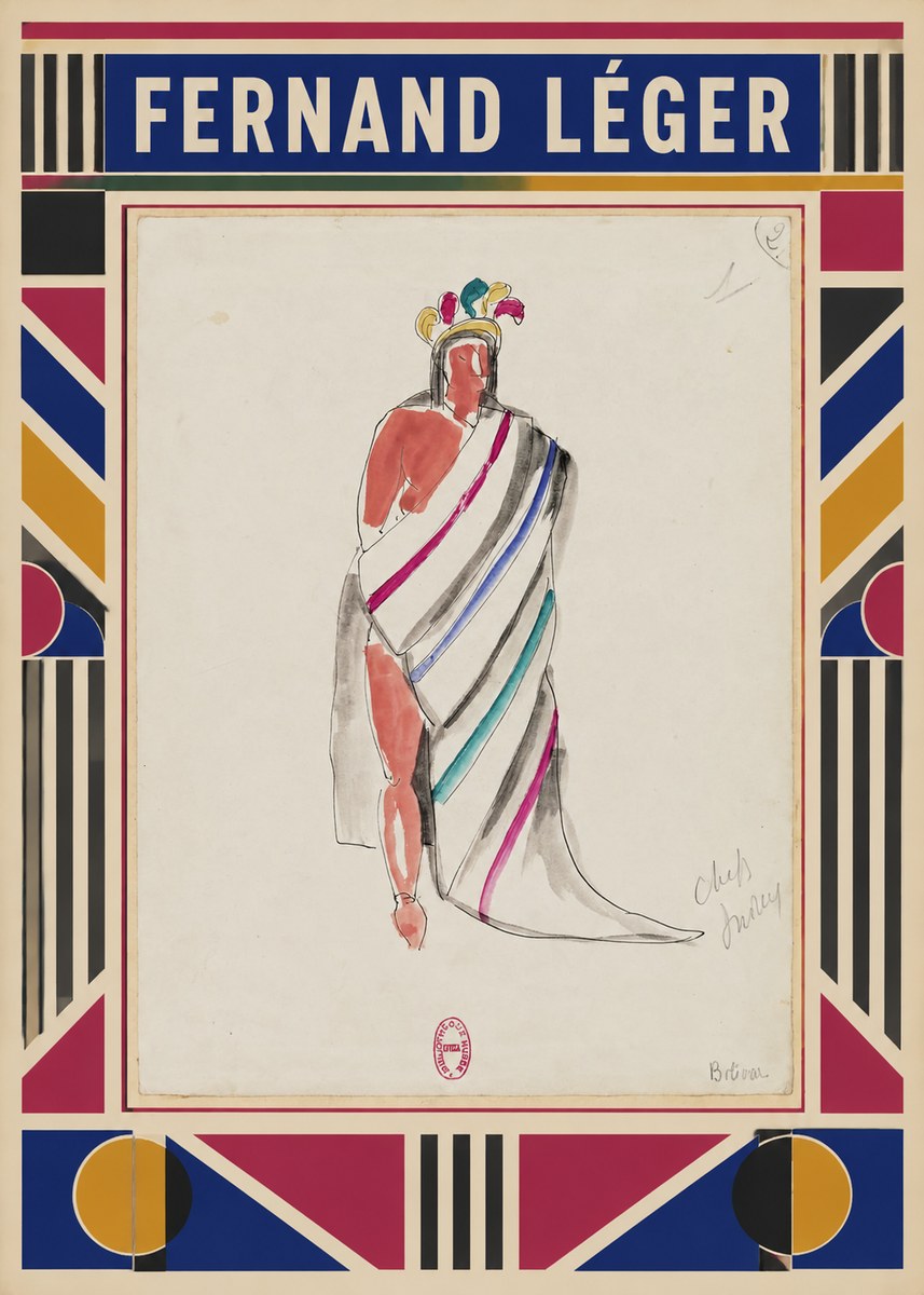 Fernand Léger Chefs Indiens No1 - Poster