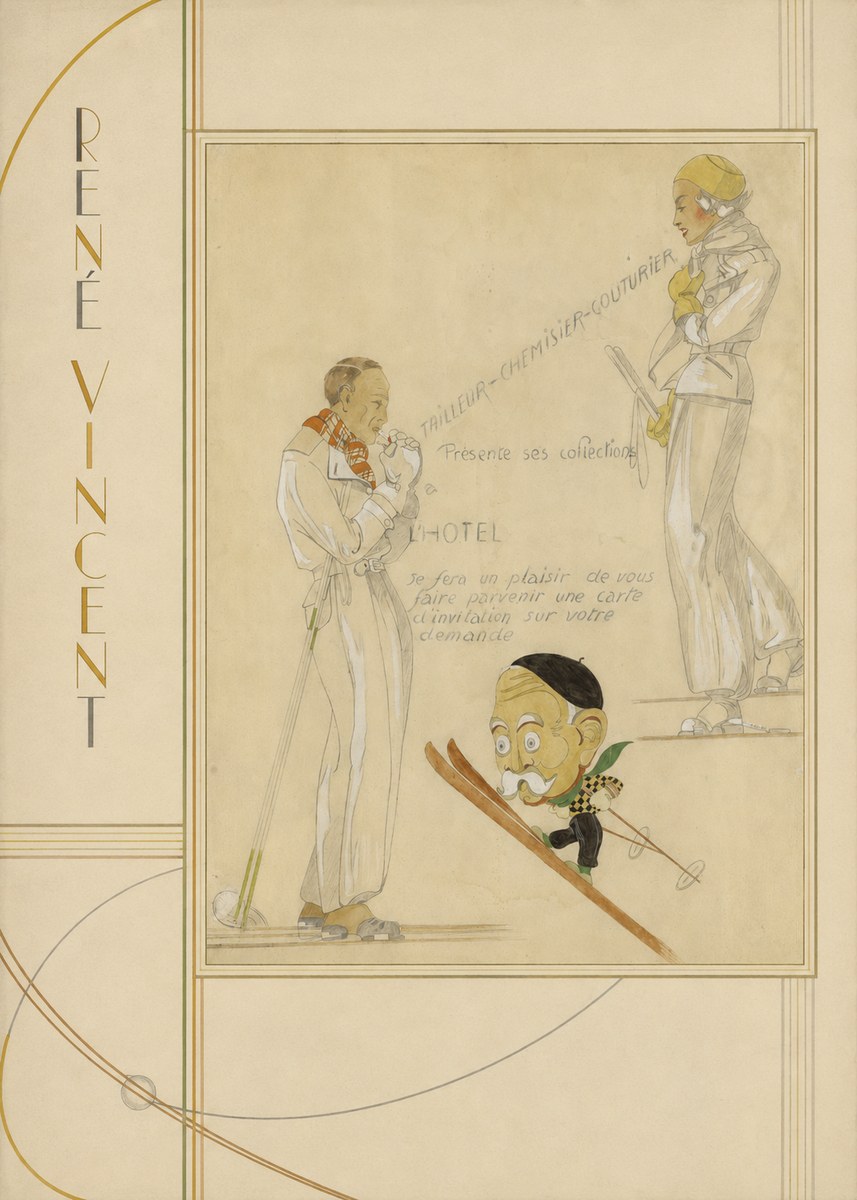 René Vincent Ttailleur-chemisier-couturier No4 - Poster