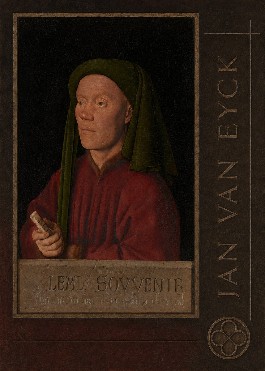 Jan van Eyck Léal Souvenir No2 - Poster