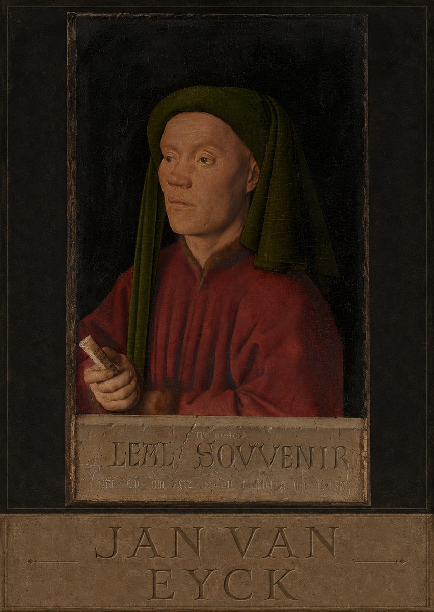 Jan van Eyck Léal Souvenir No3 - Poster