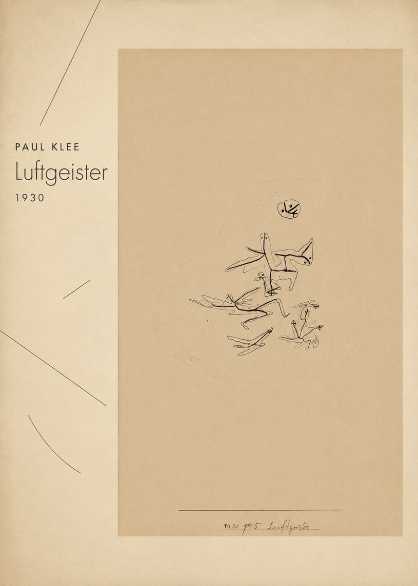 Paul Klee Luftgeister No2 - Poster
