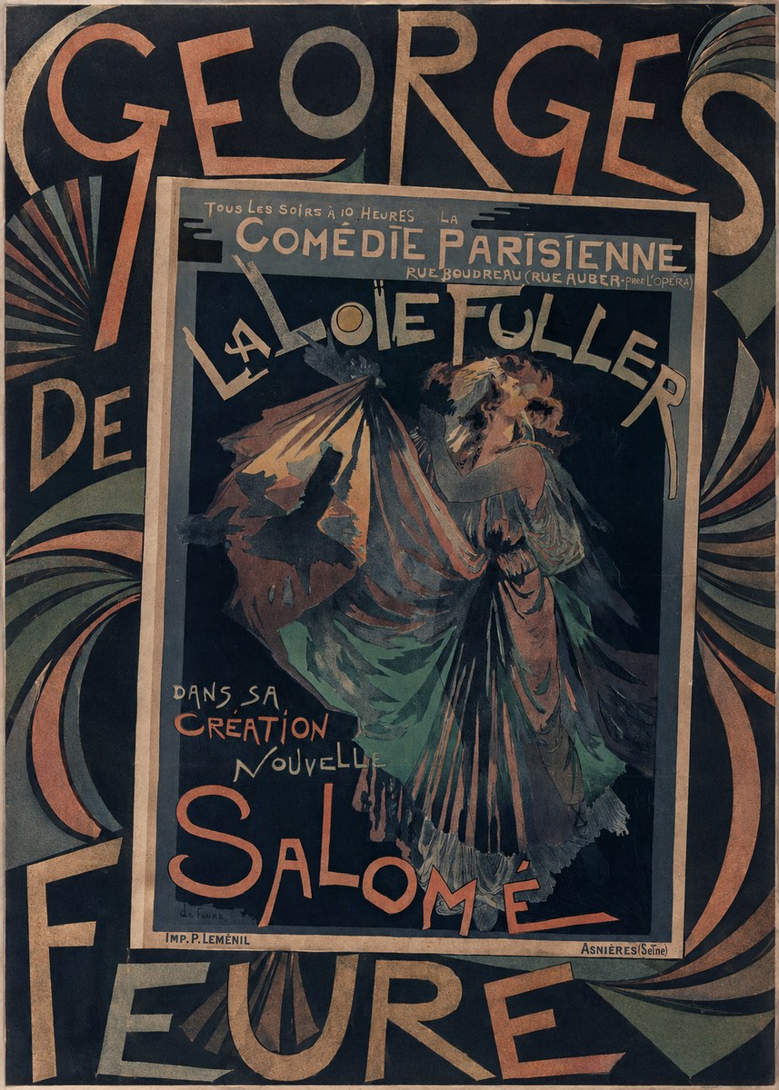 Georges de Feure La Loïe Fuller - Salomé III No5 - Poster