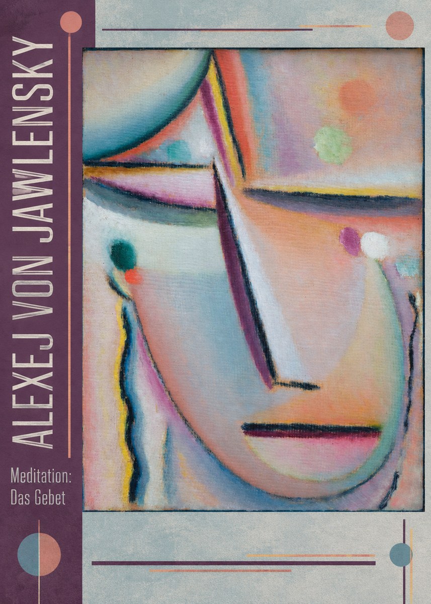 Alexej von Jawlensky Meditation: Das Gebet No2 - Poster