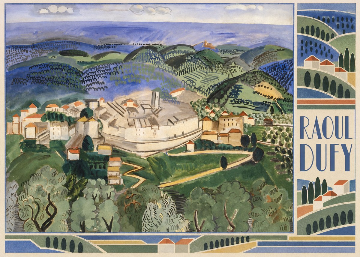 Raoul Dufy Vue De Vence No5 - Poster