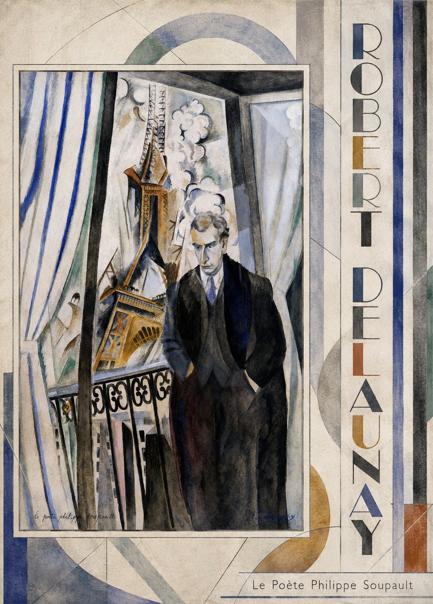 Robert Delaunay Le Poète Philippe Soupault No2 - Poster