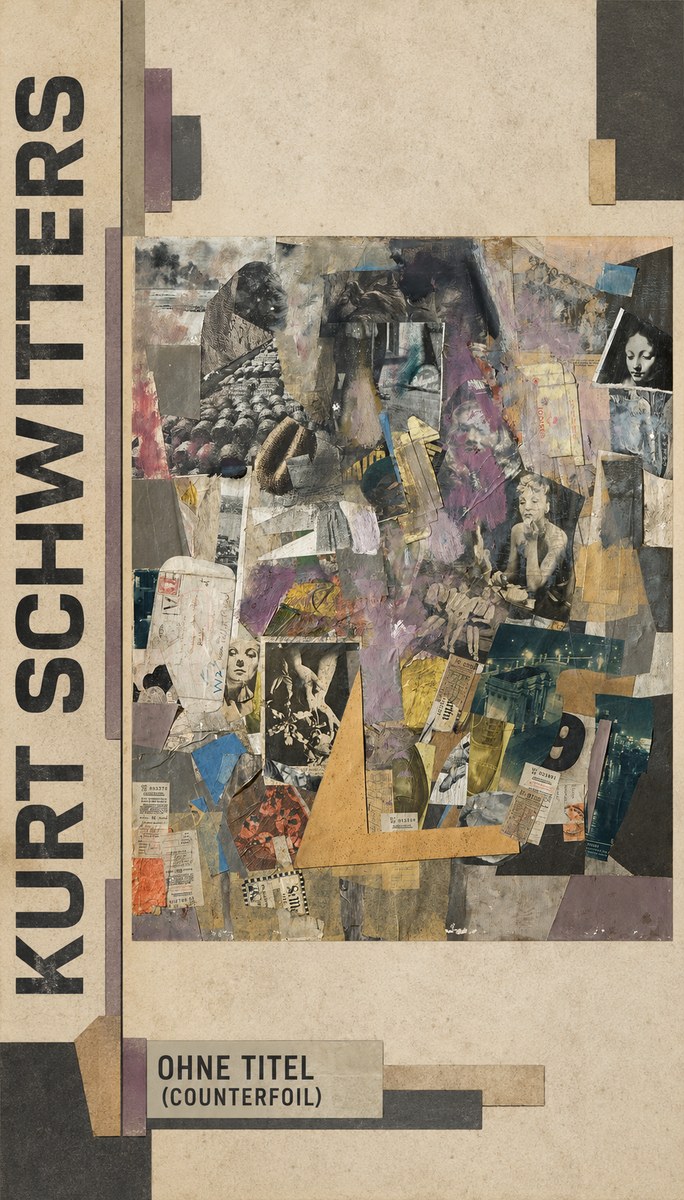Kurt Schwitters Ohne Titel (Counterfoil) No2 - Poster