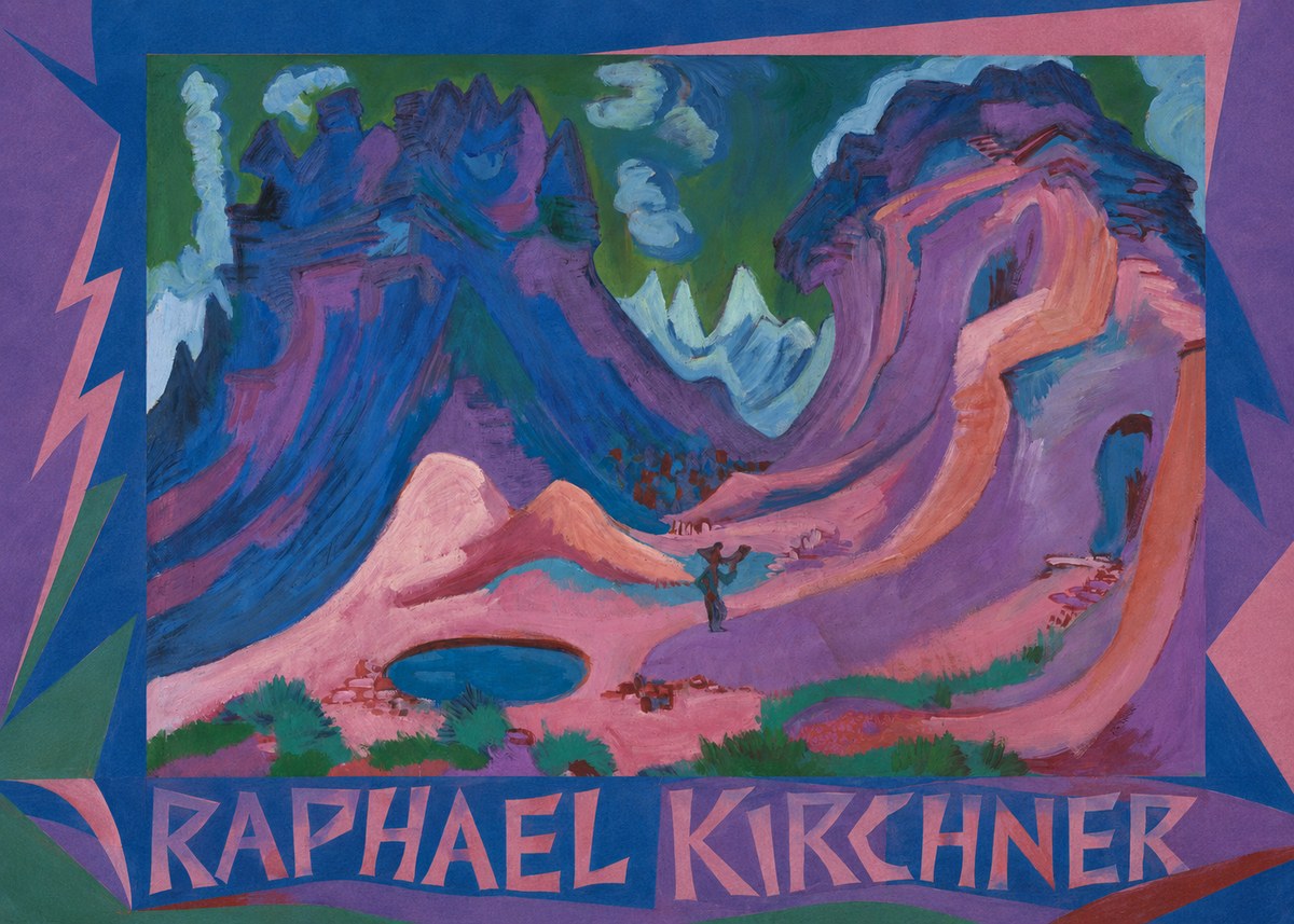 Raphael Kirchner Mountain Landscape II No1 - Poster