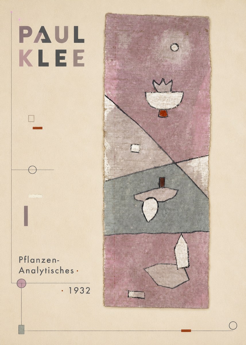 Paul Klee Pflanzen-analytisches No6 - Poster