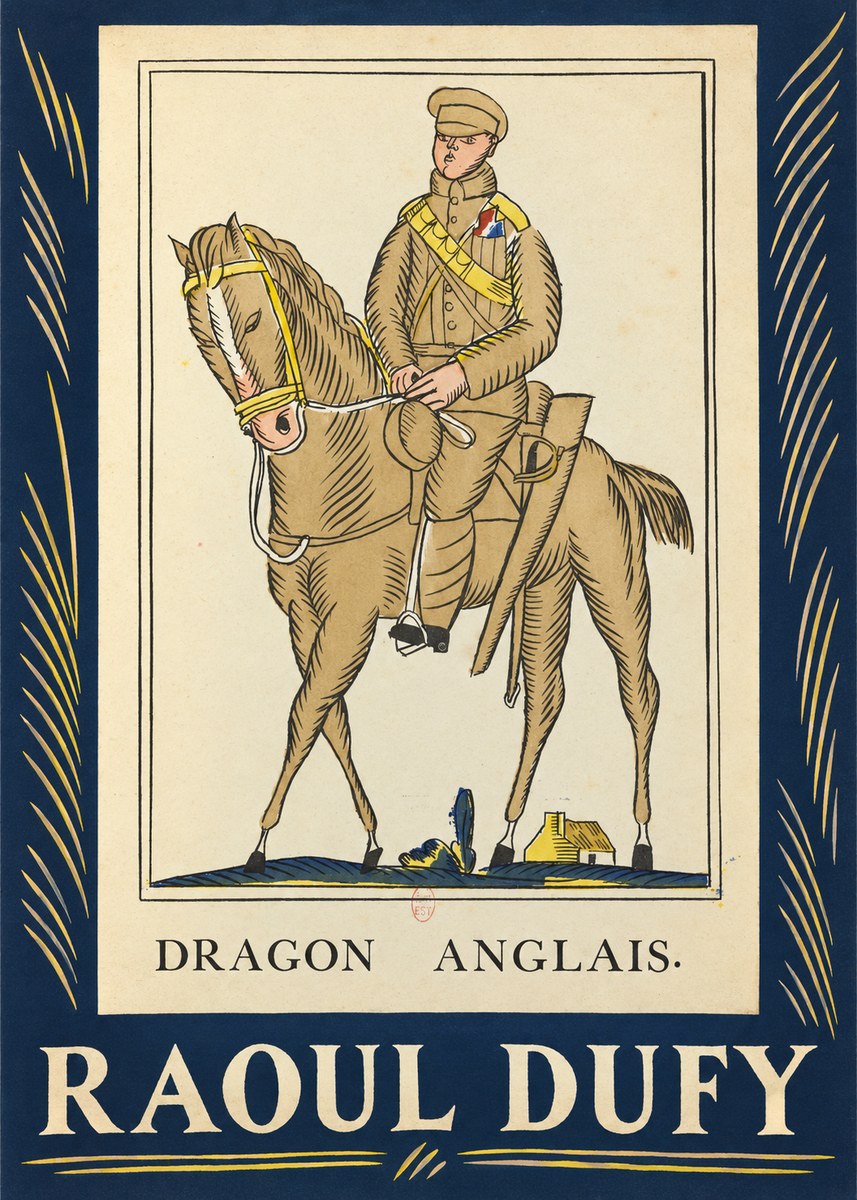 Raoul Dufy Dragon Anglais No3 - Poster