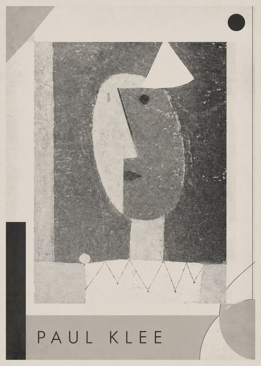 Paul Klee The Clown No1 - Poster