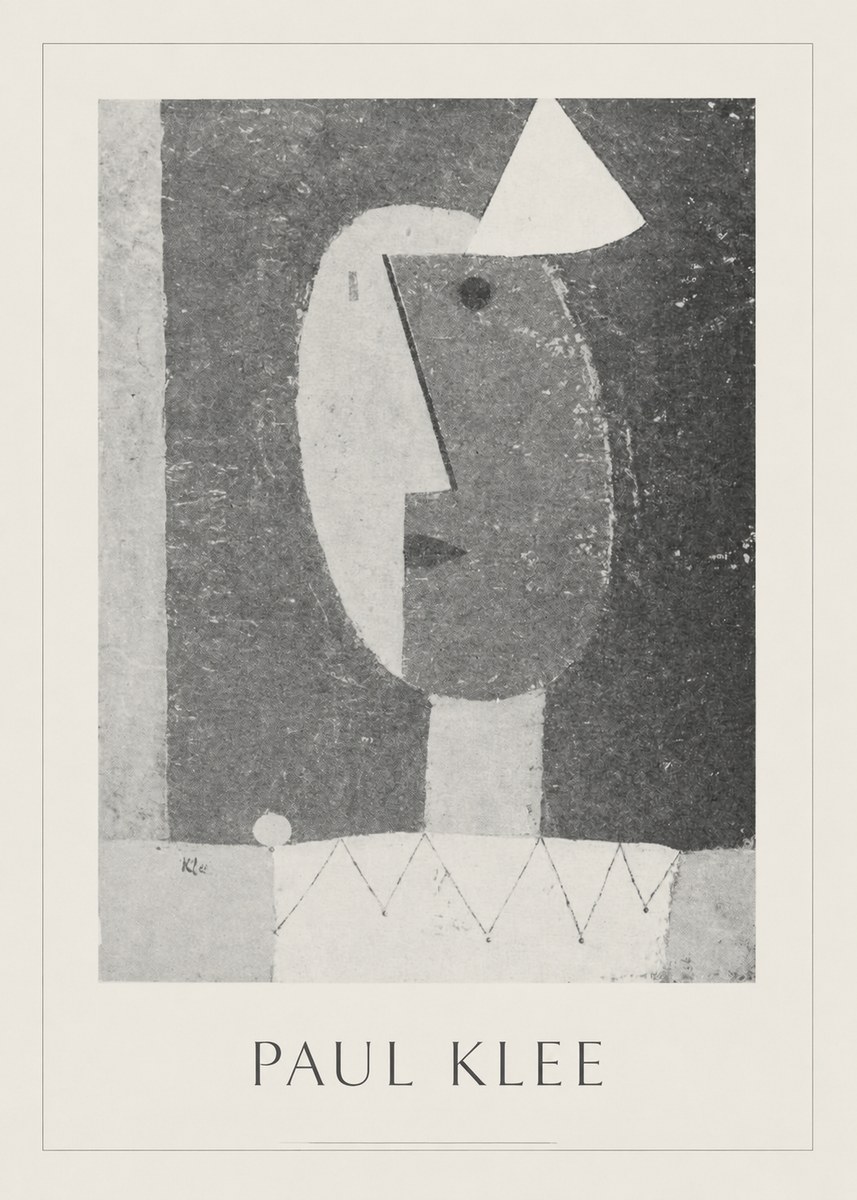 Paul Klee The Clown No5 - Poster