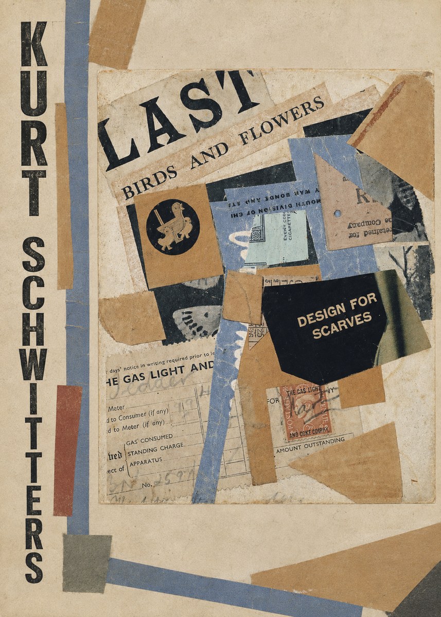 Kurt Schwitters Last Birds and Flowers No2 - Poster